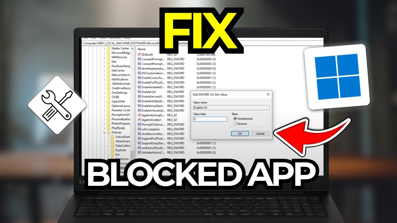 How to Fix 'This App Has Been Blocked By System Administrator' Error in Windows | Tutorial 2026