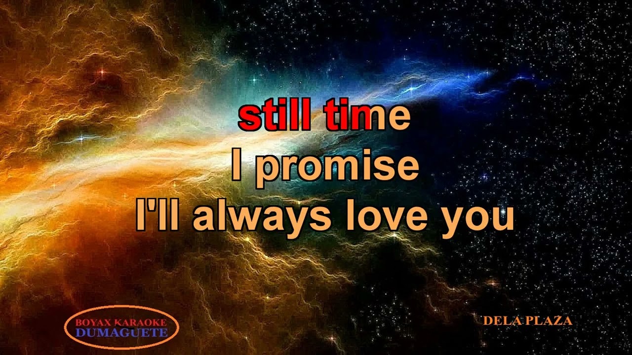 While There's Still Time   Steve Lawrence  Karaoke