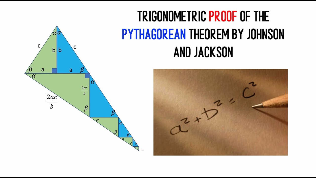How Two High School Students Prove the Pythagorean Theorem Using Trigonometry