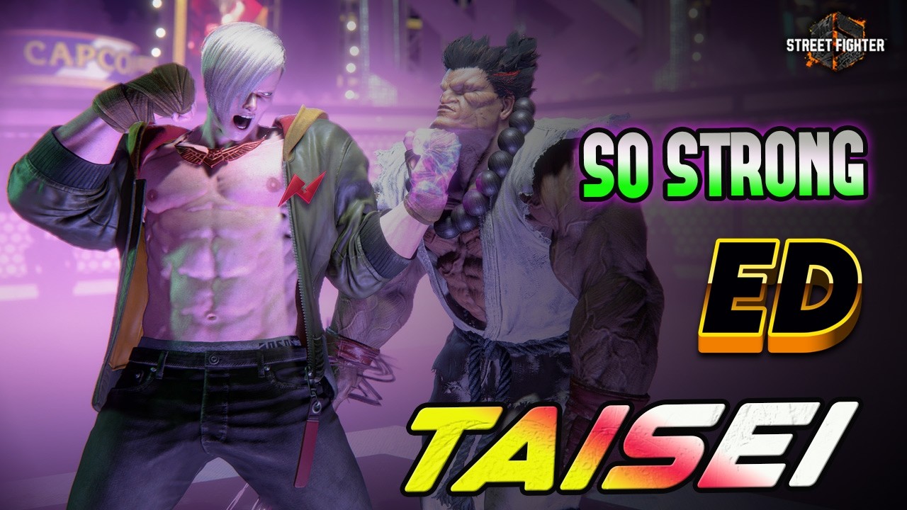 SF6 🔥 Taisei ED shows how strong ED fundamentals can be 🎮 High-Level Gameplay