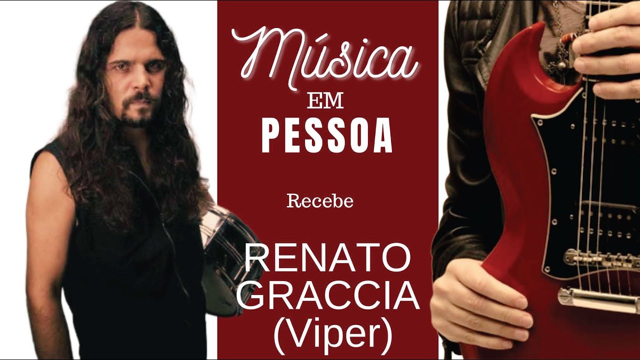 Viper: Histórias com batera Renato Graccia: Gravações, Turnês e TV + Atualidades - Música em Pessoa