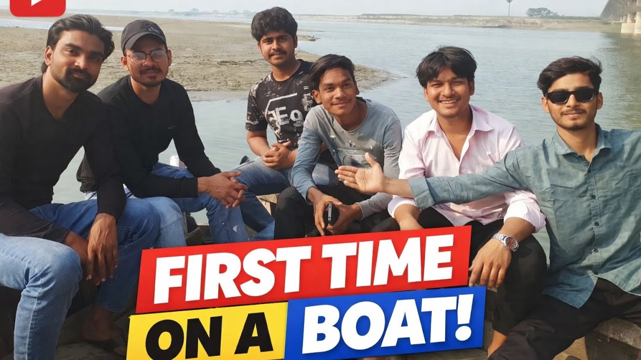 My New Vlog 😍 Or First Time Bot Par 😲 ...