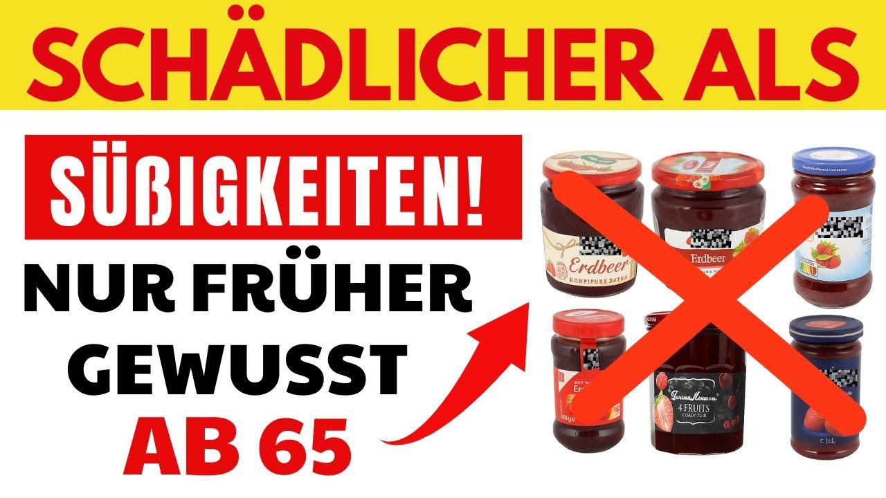 Nach 65: NIEMALS diese Brotaufstriche essen! Sie schaden Ihrer Gesundheit Lieber diese essen!