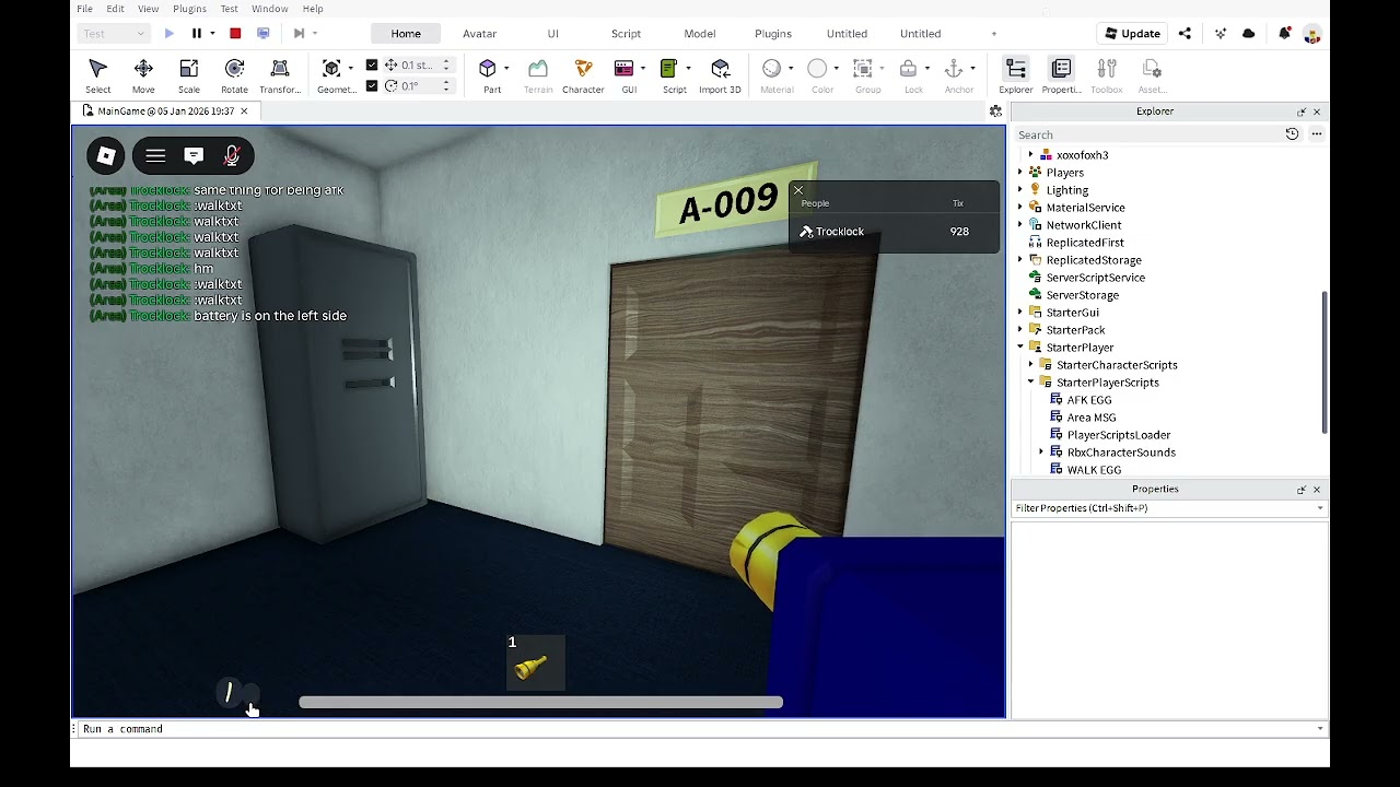 A Rooms Game Showcase (Rough Design)