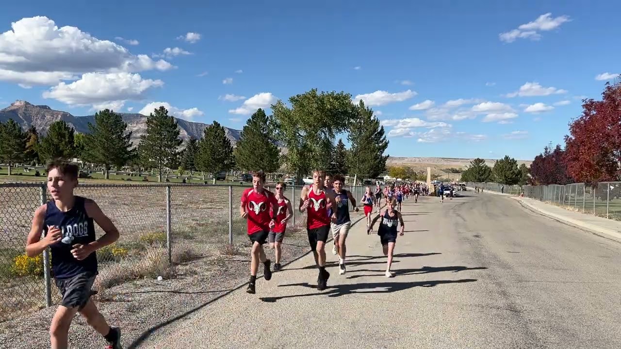 3. Boys cross country meet, October 6, 2025 - Canyon view middle school, Huntington, Utah, 3:30