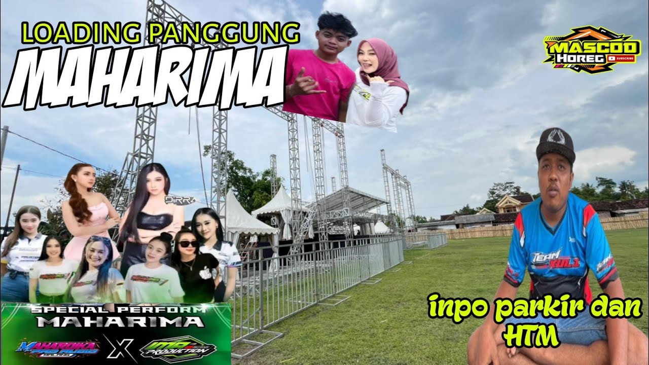 LOADING PERSIAPAN MAHARIMA‼️ FULL DANCER PAPAN ATAS, MAHARDIKA DAN IMA  SIAP GETARKAN DESA PALERAN💥 