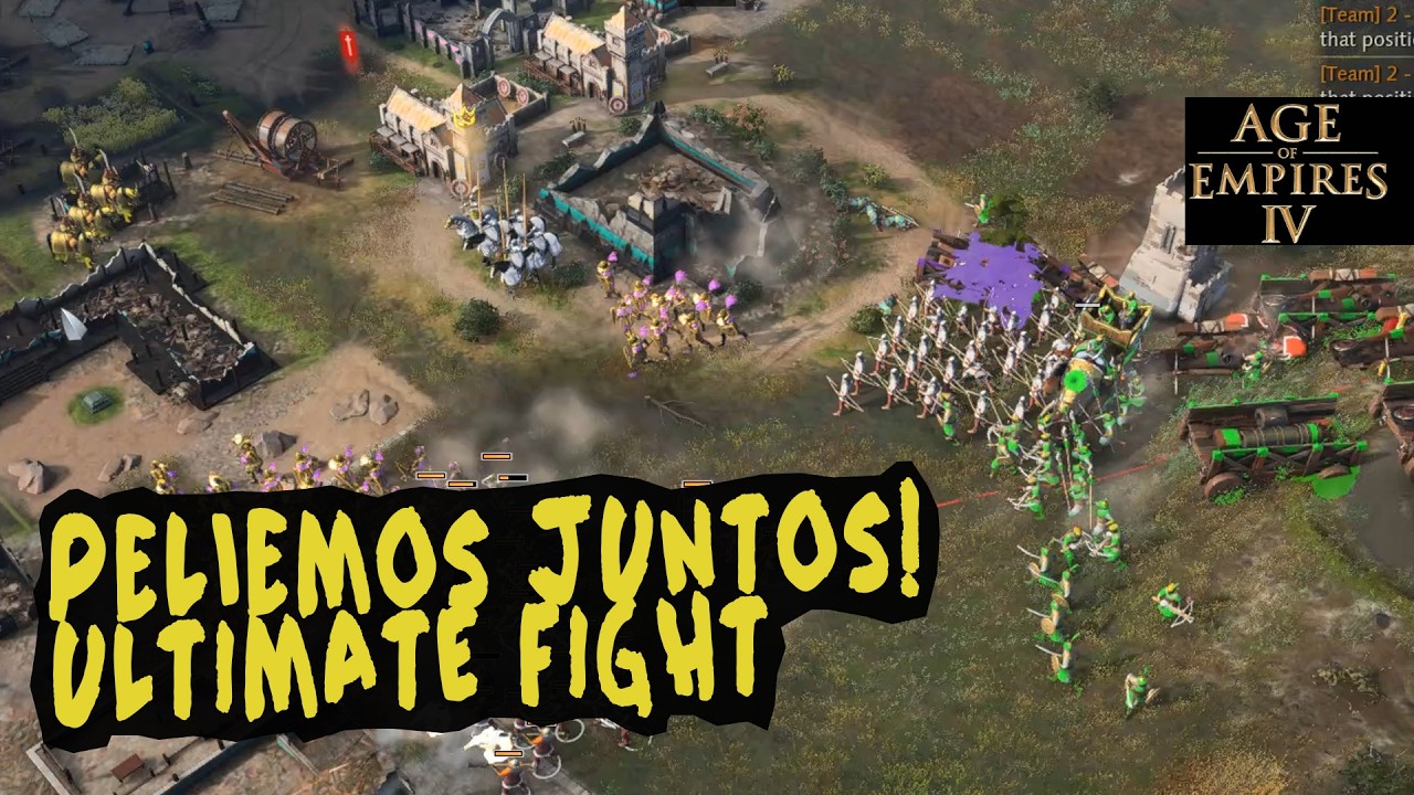Age of Empires IV - PELIEMOS JUNTOS! ULTIMATE FIGHT! | Ranked