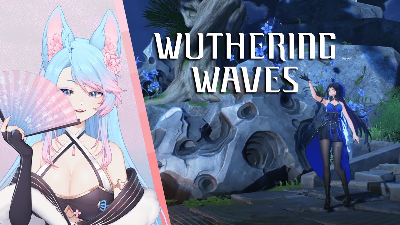 Silvervale plays Wuthering Waves (w/ Nyanners & Vei)