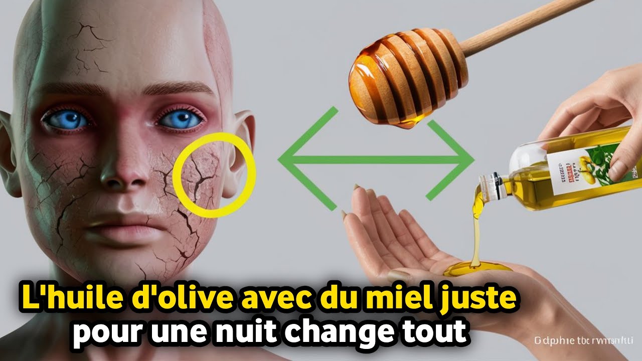 Comment mélanger de l'huile d'olive avec du miel juste pour une nuit change tout