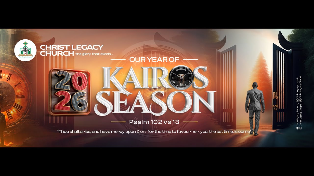 Sunday15th Feb 2026 | Christ Legacy Chapel Broadcast