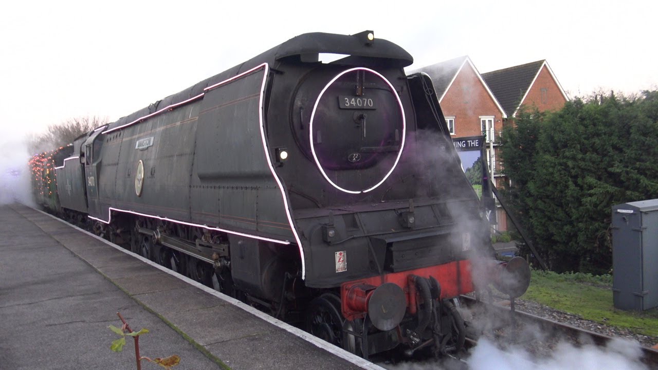 34070 Manston Steam Illuminations 2023
