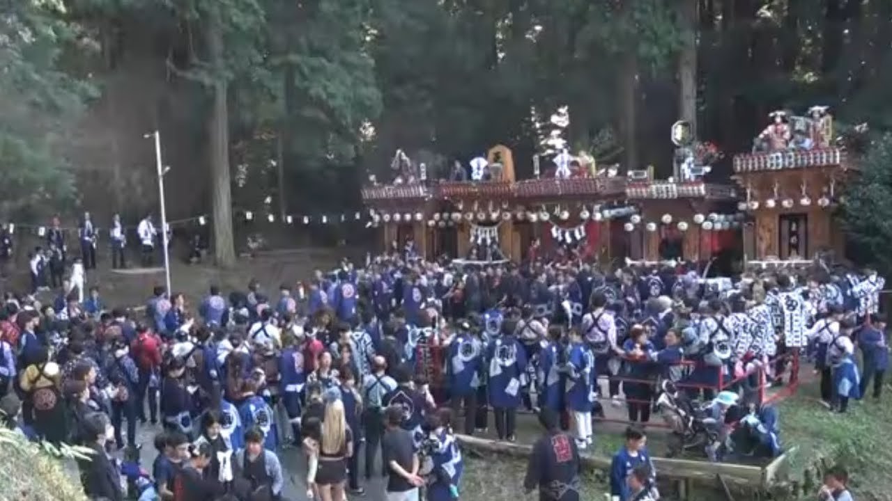 掛川下垂木　十二所神社祭典2024　日曜日