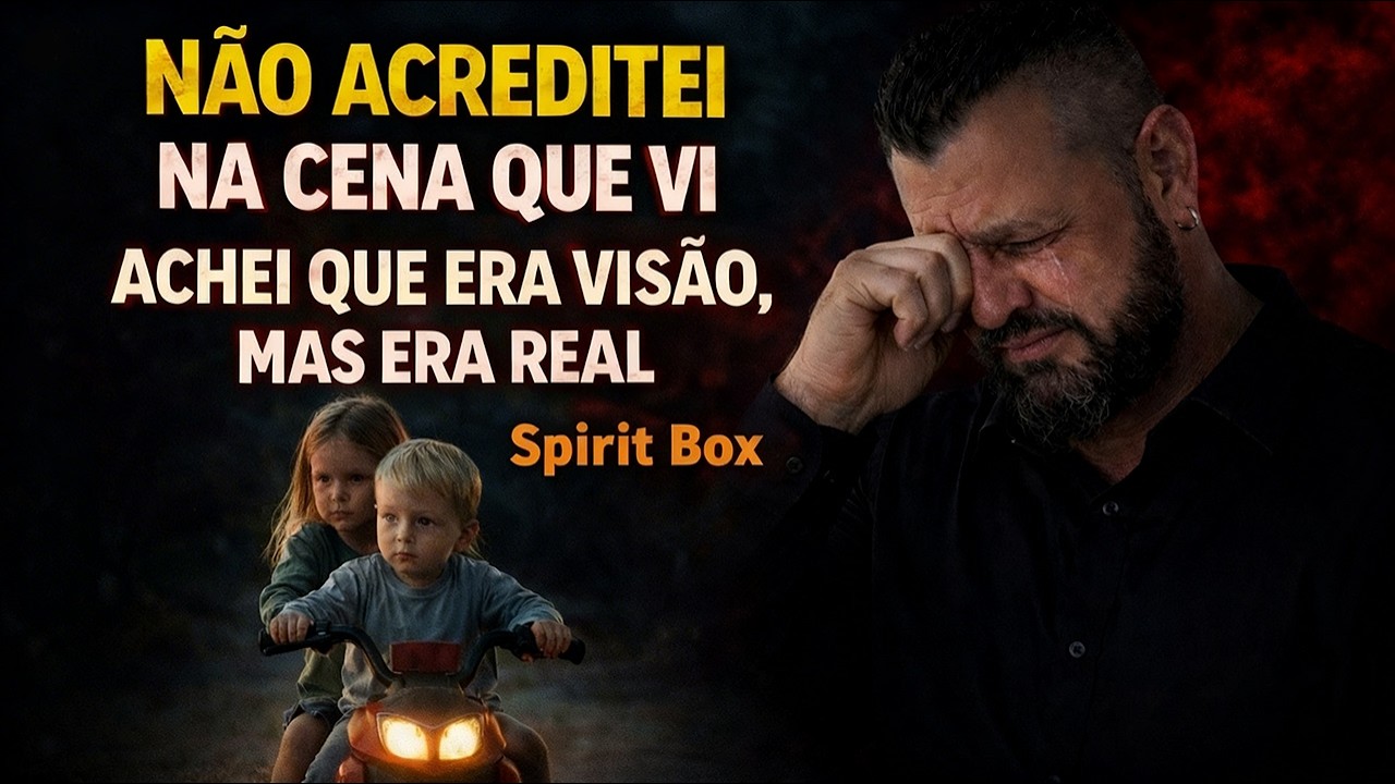 NÃO ACREDITEI NA CENA QUE VI, ACHEI QUE ERA VISÃO, MAS ERA REAL