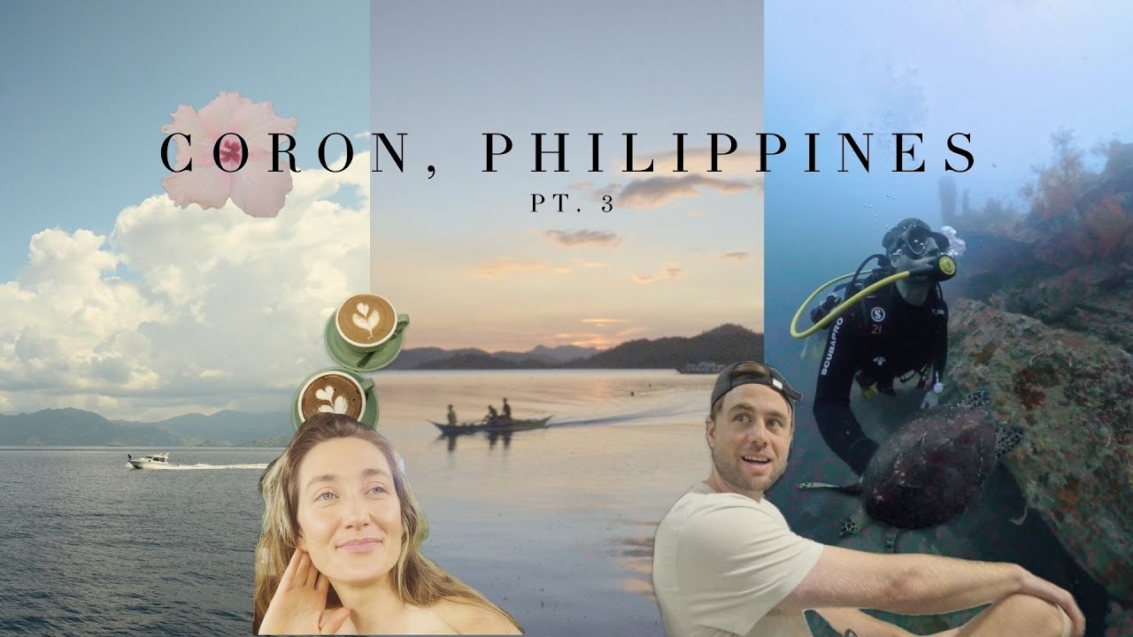 CORON: Dream Sunsets, Dives, & Island Wanders | Philippines Travel Vlog 🇵🇭
