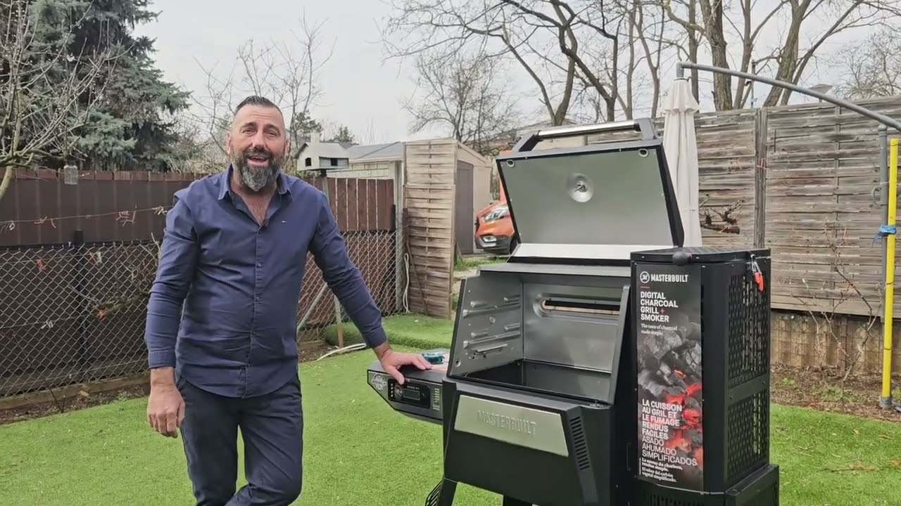 Masterbuilt 560 faszenes grillsütő bemutató | okosgrill.hu