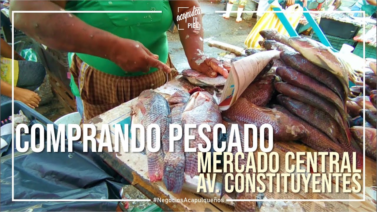 COMPRANDO PESCADO EN MERCADO AV. CONSTITUYENTES // #AcapulcoEnLaPiel #NegociosAcapulqueños #Local