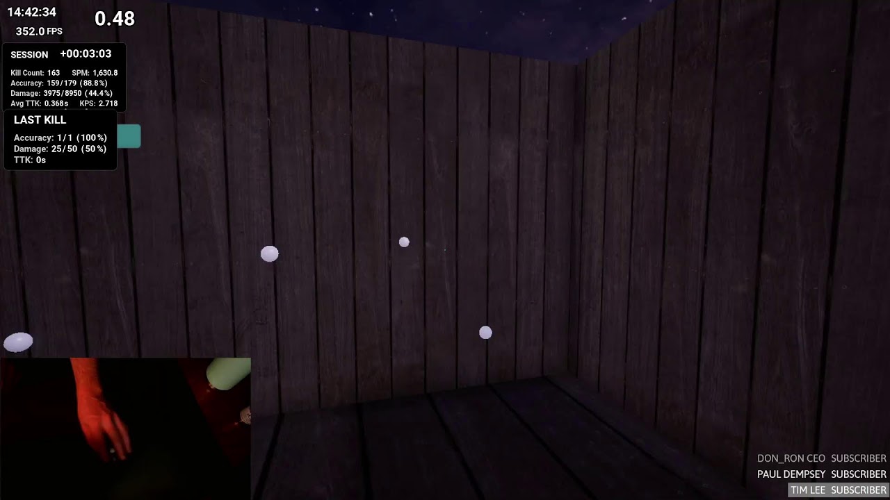 Aim Training Arc