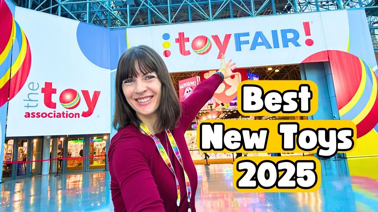 Лучшие игрушки 2025 года | Ярмарка игрушек в Нью-Йорке 2025: лучшие на выставке