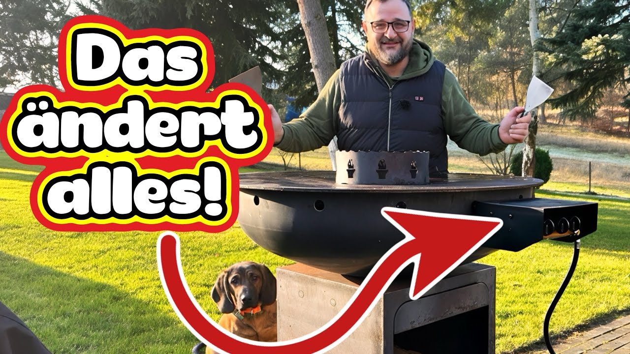 MEIN NEUER GRILL !!!! Steel Rex Pro --- Klaus grillt