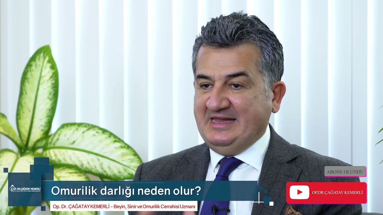 Omurilik Daralması Nasıl Teşhis Edilir? Belirtileri Nelerdir? | Op. Dr. Çağatay Kemerli