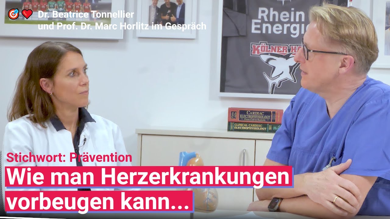 Wie man Herzerkrankungen verhindern kann? | mit Prof. Dr. Marc Horlitz & Dr. Beatrice Tonnellier 🎯❤
