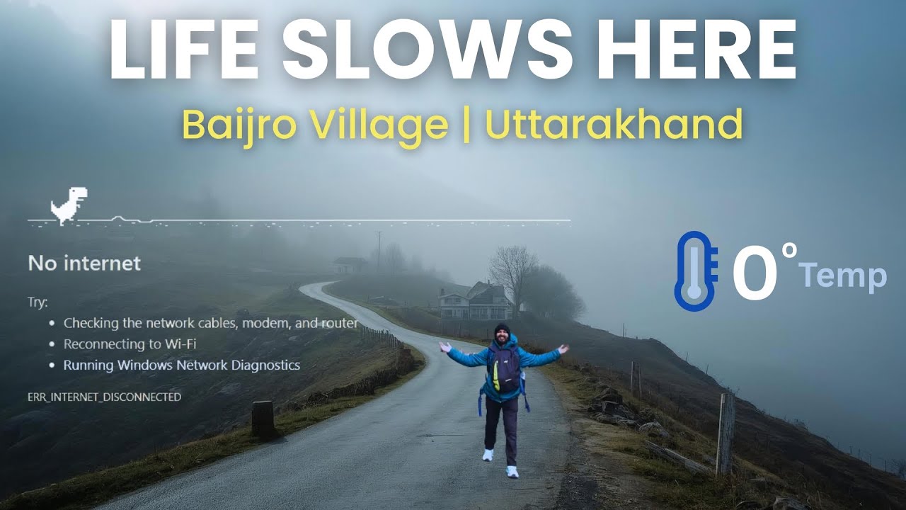 I Reached a Remote Uttarakhand Village Where Only One Bus Comes in 24 hours | Bharat Yatra