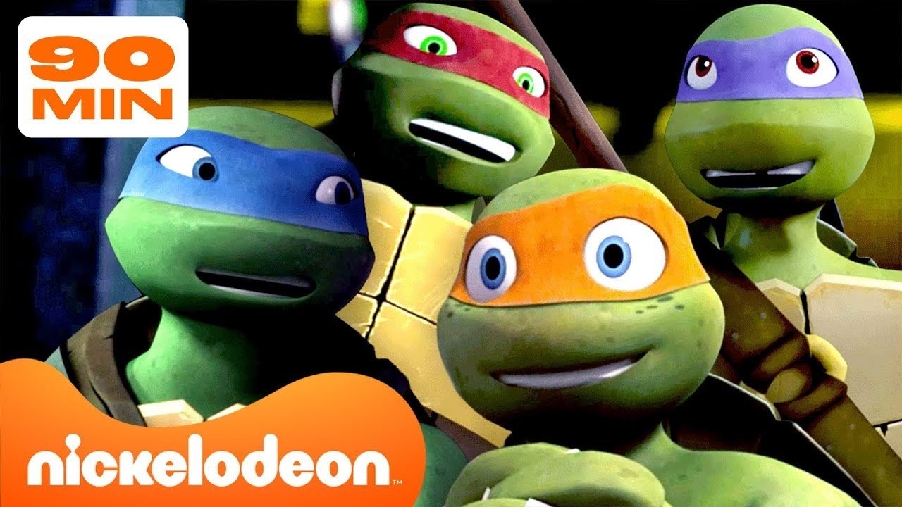 TMNT: Las Tortugas Ninja | 90 minutos de los momentos más buenos de las Tortugas Ninja | Nickelodeon