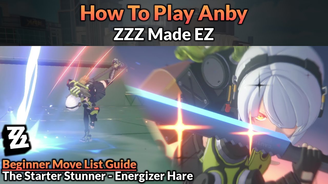How to Play Anby (Beginner Move List Visual Guide) | ZZZ Made EZ