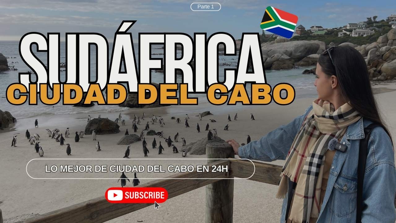 ¡Increíble! 🌍 Lo Mejor de Ciudad del Cabo en 24 Horas ⏳ | Sudáfrica Parte 1 🇿🇦✨