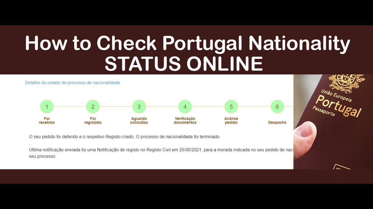 How to Check Portuguese Nationality Status Online