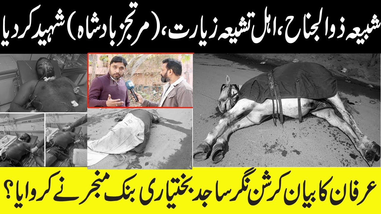 Ahle Tashee  Zuljinah Ziarat ko Shaheed kr diya  | Jurm Ki Taftish | Murtajiz Badsha | Dsp News