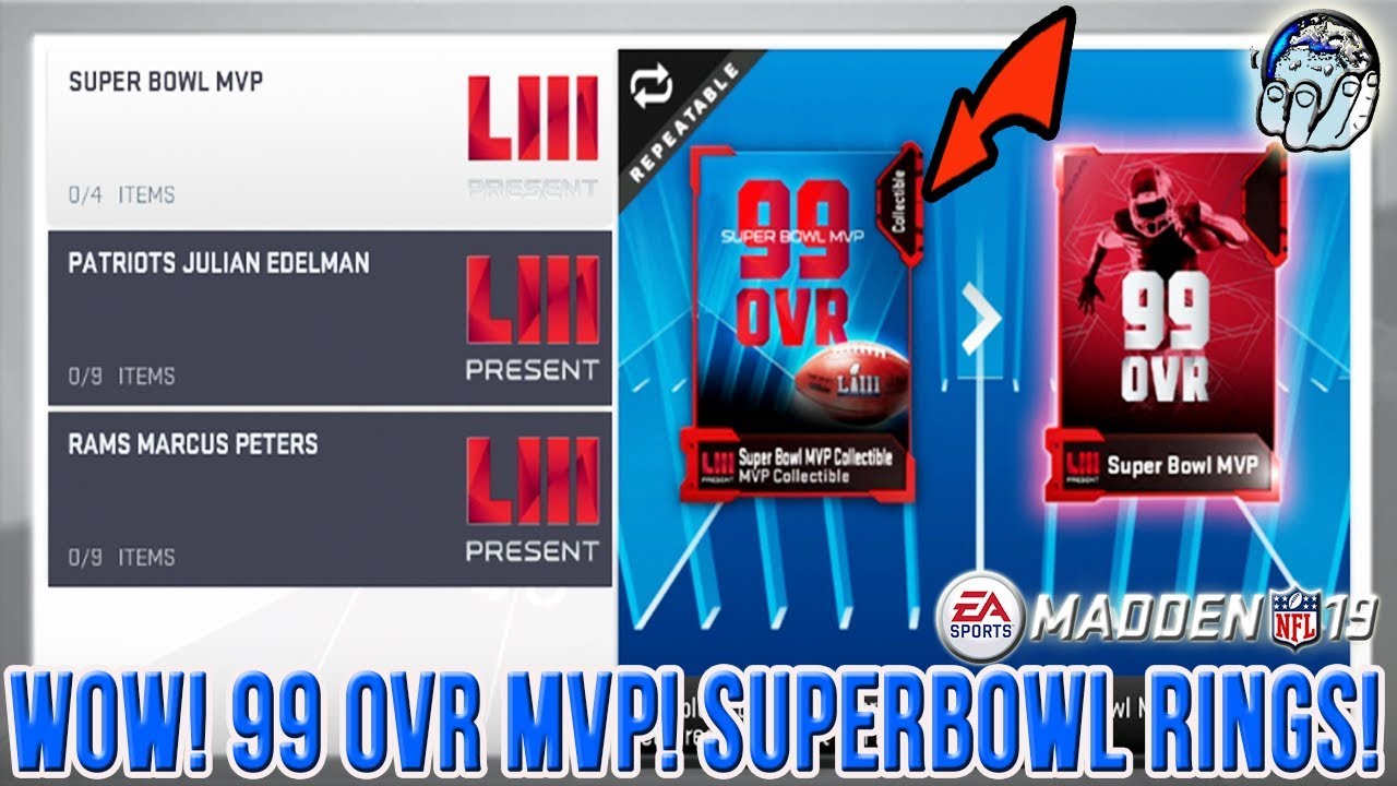 Best Madden 19 SuperBowl RINGS Method! 99 SuperBowl MVP Set! New Players!| Madden 19 Ultimate Team