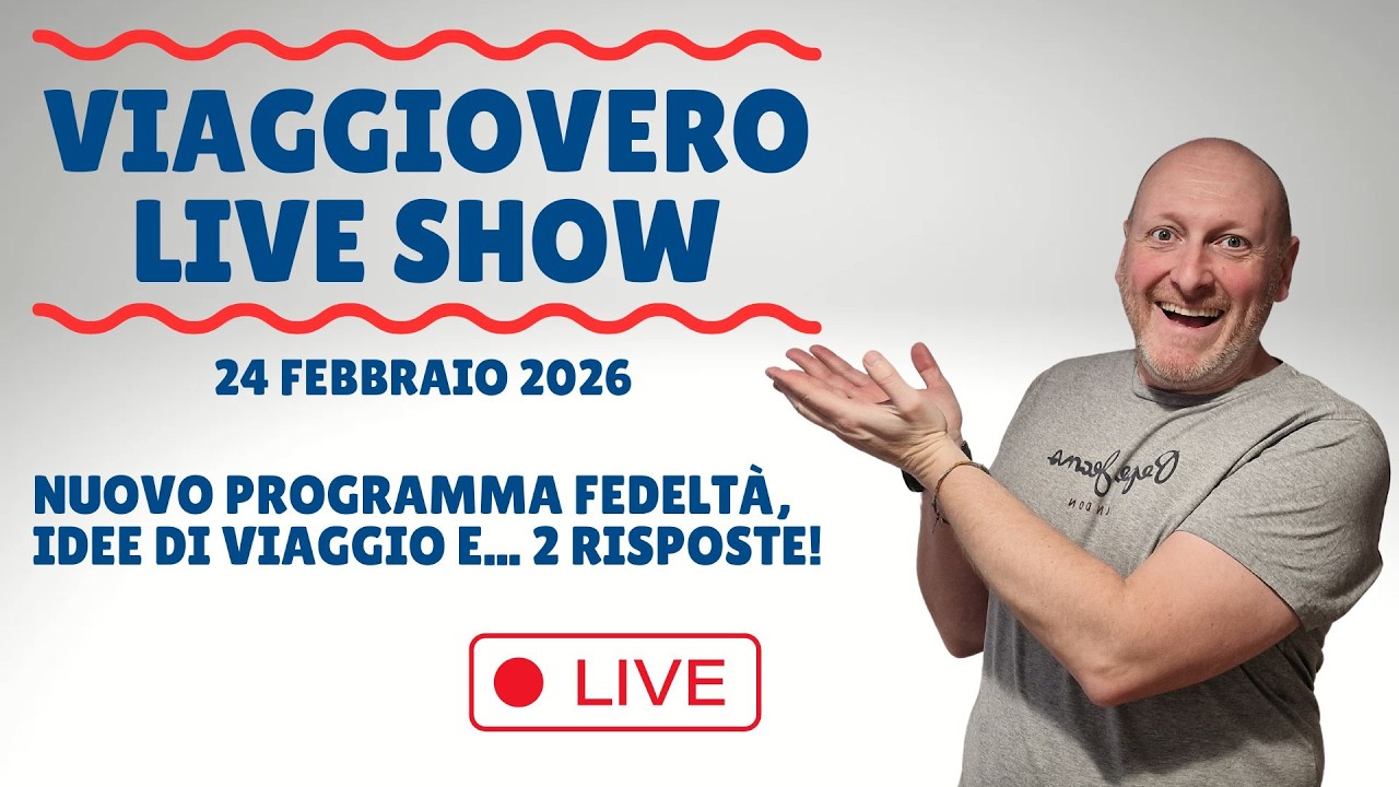 Nuovo PROGRAMMA fedeltà e 10 MOTIVI per visitare la SPAGNA nel 2026 | VIAGGIOVERO LIVE SHOW
