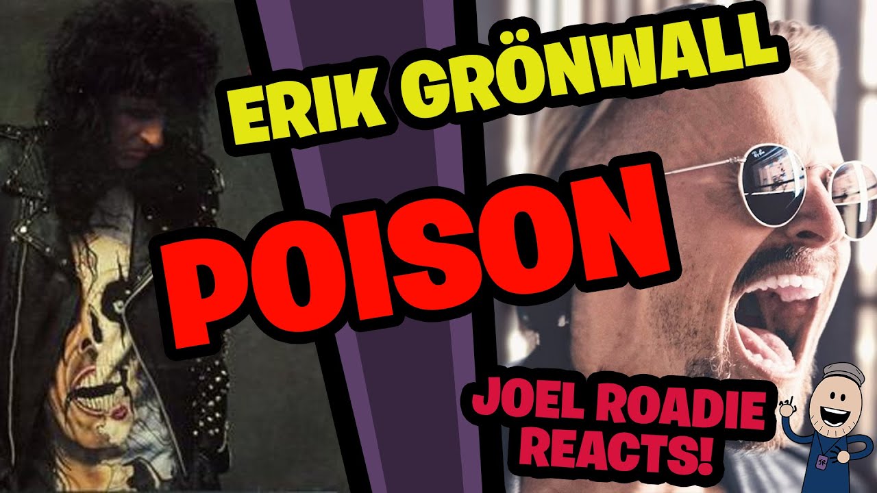Erik Grönwall - Poison (Alice Cooper) - Roadie Reacts