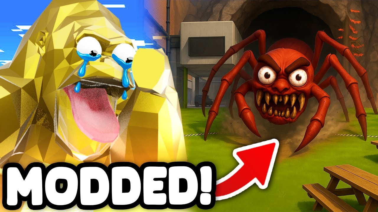 I Modded the NEW SPIDER MONSTER UPDATE in Animal Company! (Animal Company VR)