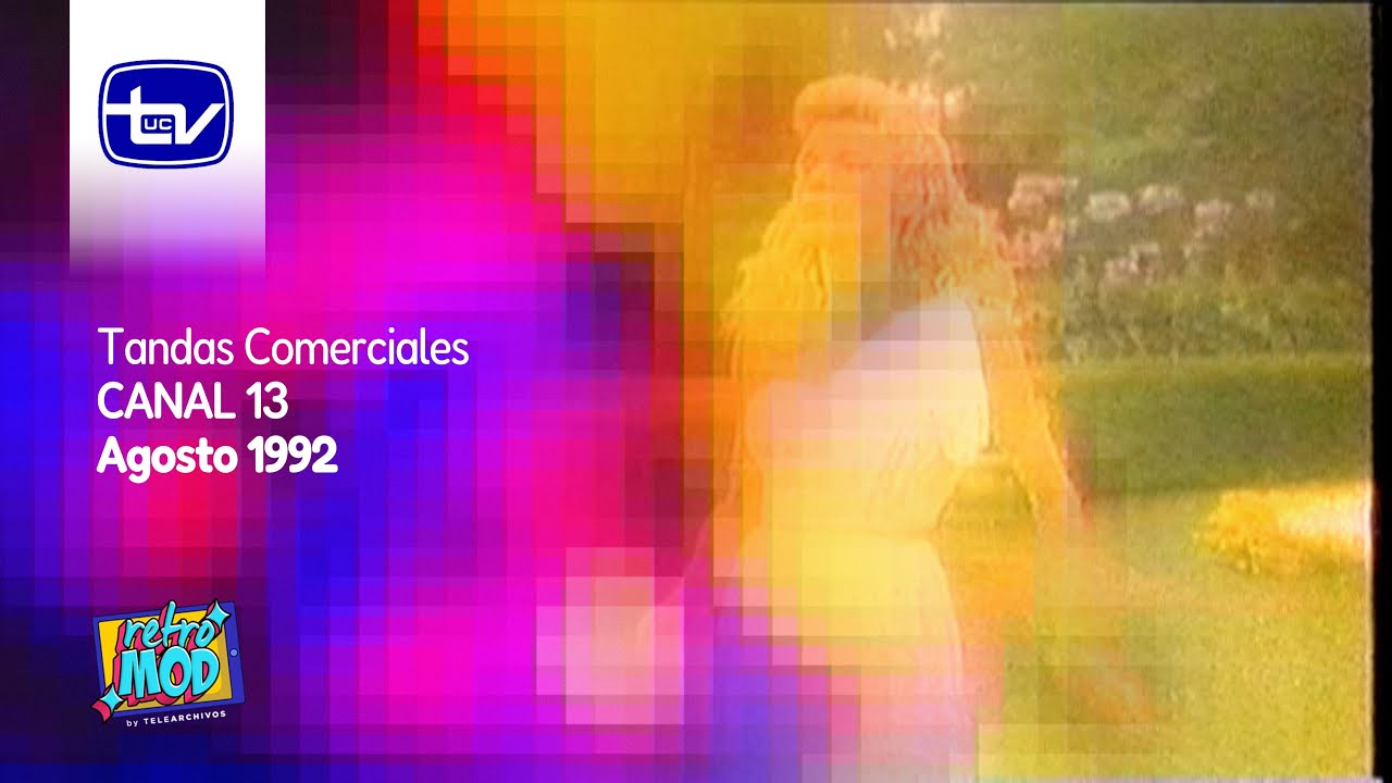 Tandas Comerciales Canal 13 (Agosto 1992)