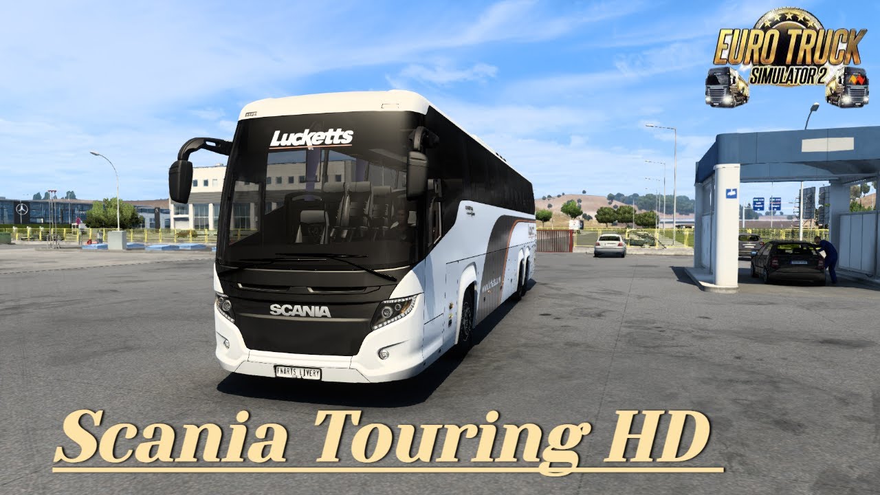 Мод« Scania Touring K410 »  Euro Truck Simulator 2 (1.40.x)