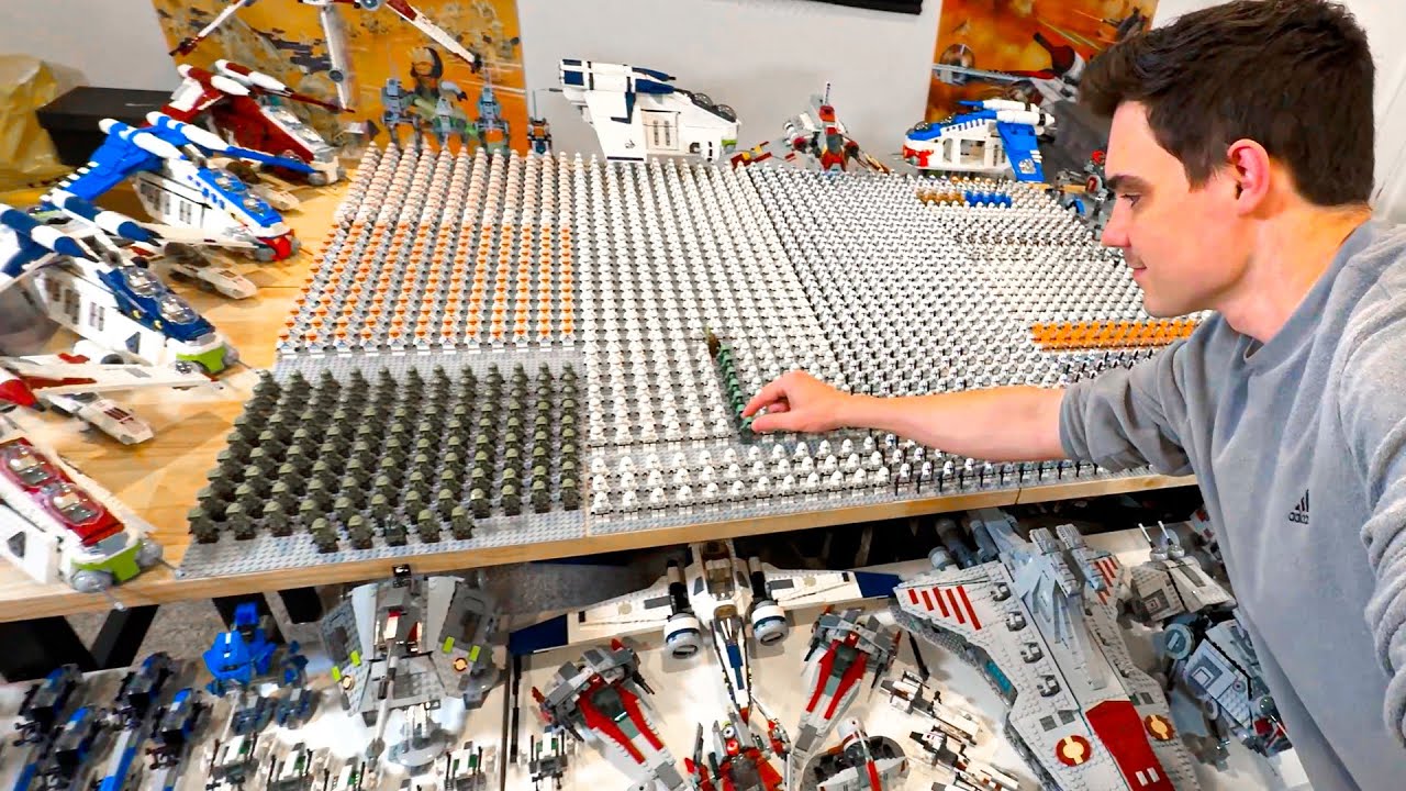 LEGO Clone Army Tear Down & My LEGO End Of Year Sale! (MandR Vlog)