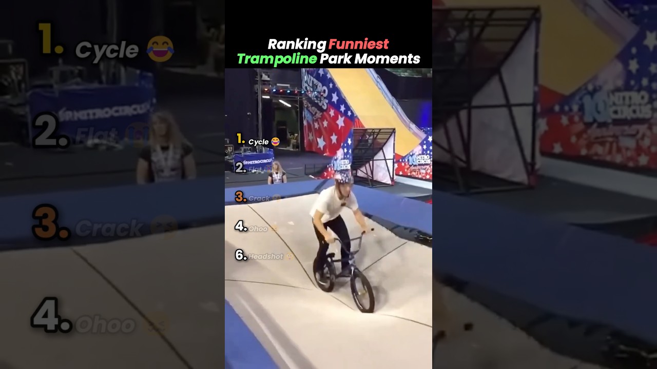 Ranking Funniest Trampoline Park Moments #usa