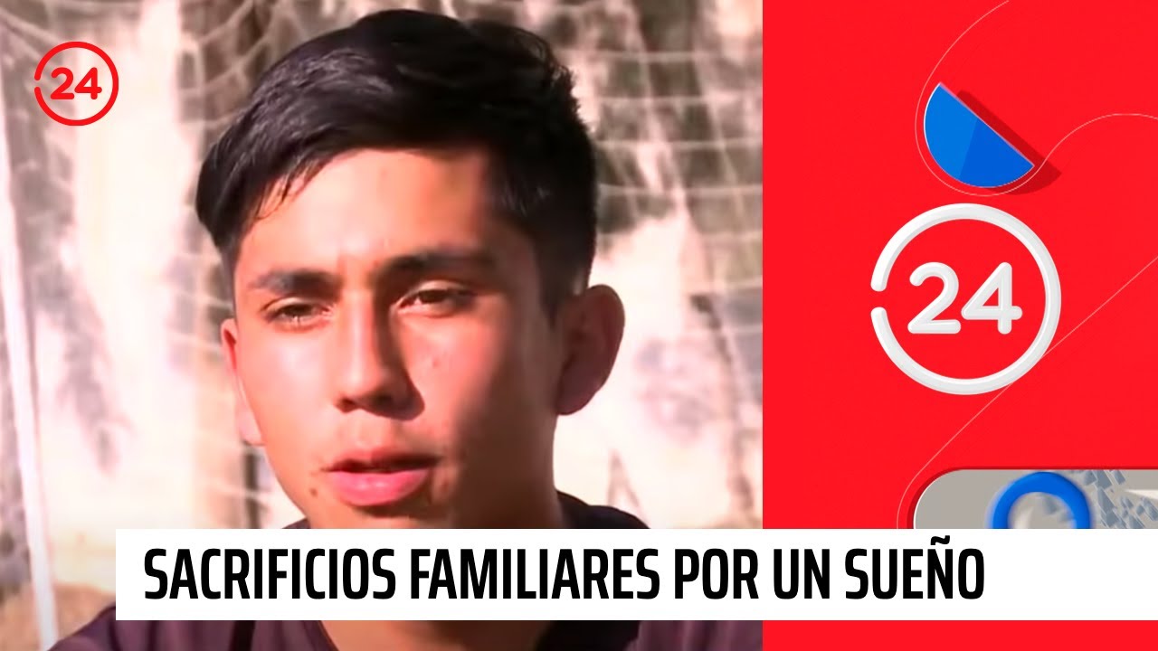 Reportajes 24: Padres del fútbol, privaciones y sacrificios para ser profesionales | 24 Horas TVN