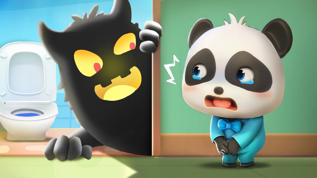 Monster in the Toilet | Monster Song | Nursery Rhymes & Kids Song | Kids Cartoon | BabyBus