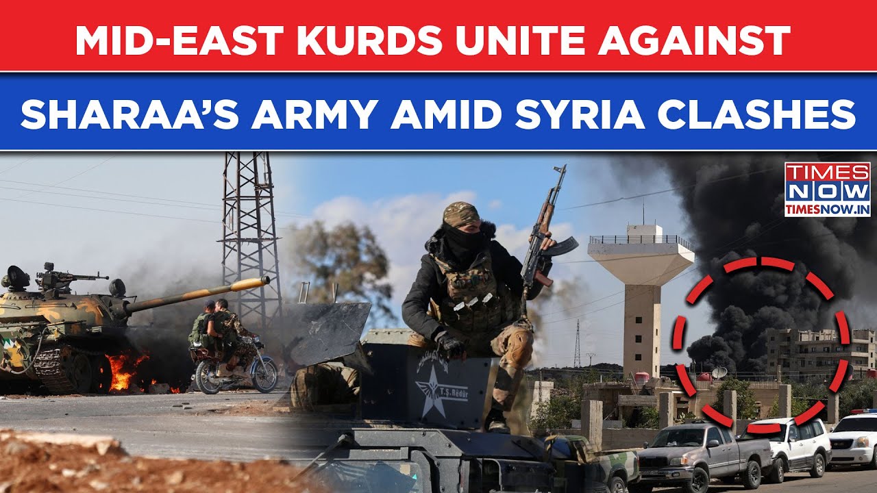 Syria Bloodbath: Amid Deadly Aleppo Clashes, Mid-East Kurds Unite Against Al-Sharaa&rsquo;s Forces, Watch