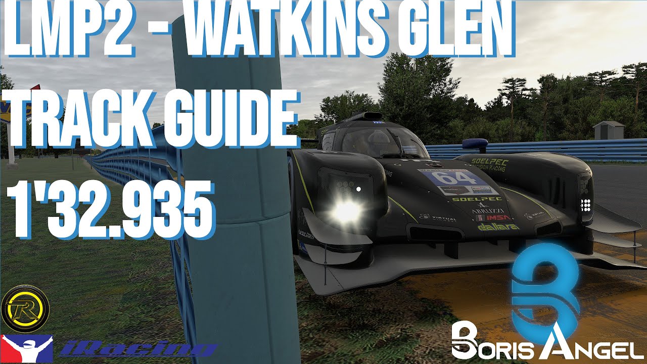 LMP2  -  Watkins Glen  -  IMSA  - 1'34 640 - Track Guide