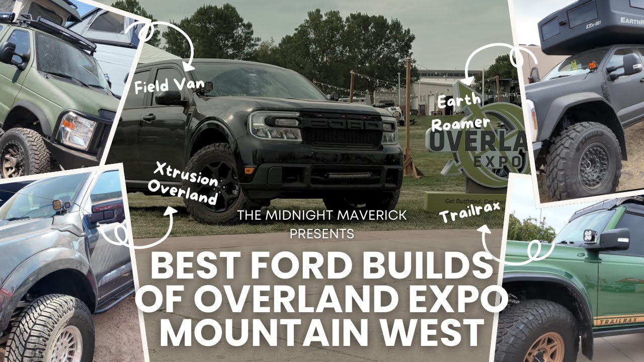 Best Ford Builds at Overland Expo MW | Maverick, Raptor & More!