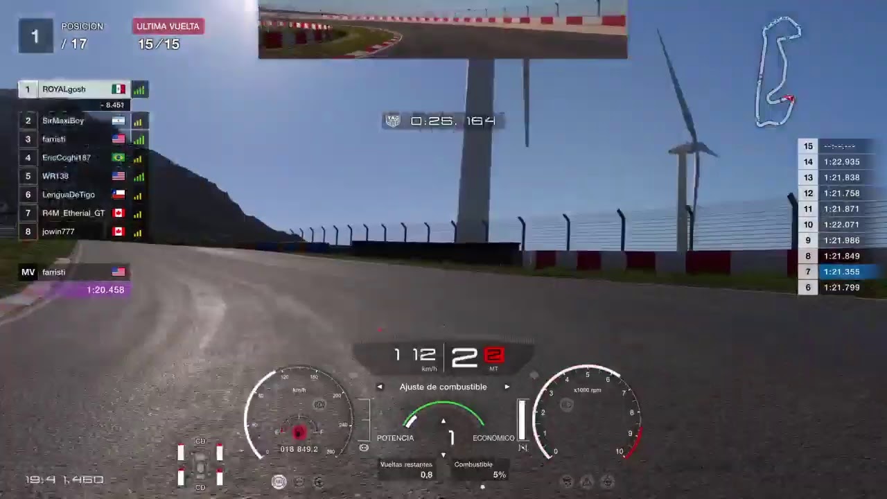 ROYALgosh's Live PS4 Broadcast Daily races Sardegna B race C Gran Turismo Sport
