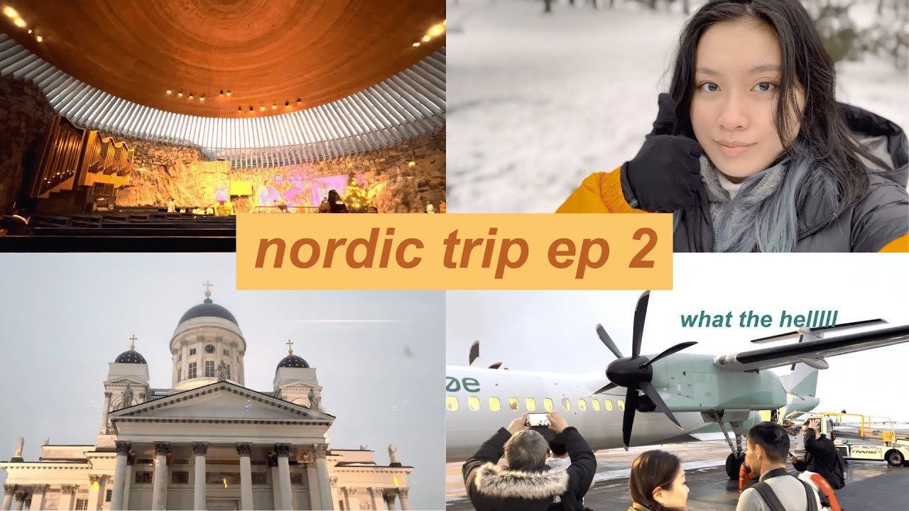 nordic trip - helsinki, tromsø | helsinki cathedral, temppeliaukion church, sibelius monument [EP2]