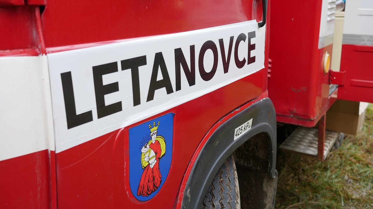 DHZ Letanovce - cvičenie diaľkovej dopravy vody