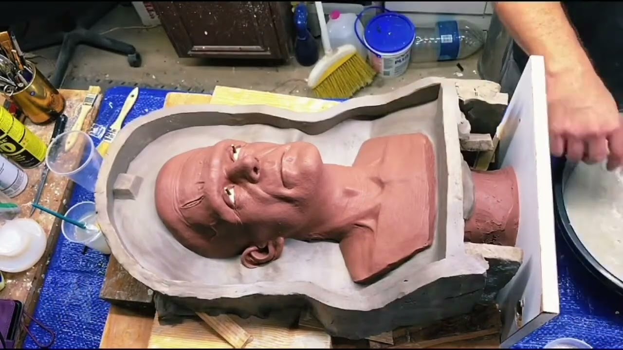 Molding a Life-Sized Frankenstein in Ultracal