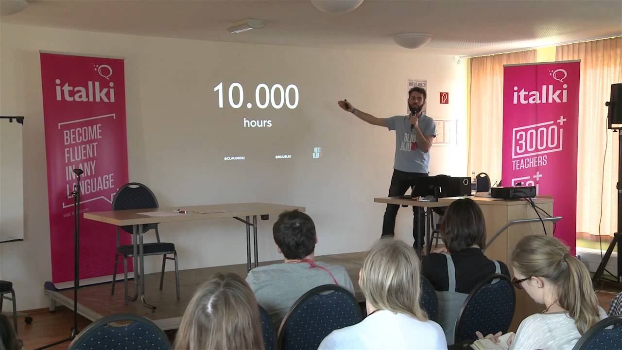 Finding or creating good language learning content - Claudio Santori at the Polyglot Gathering 2015