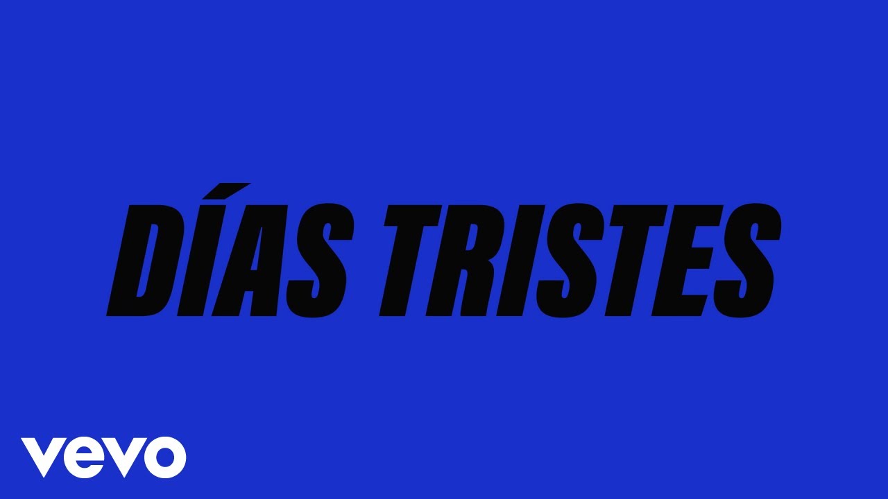 Kenia Os, Carla Morrison - Días Tristes (Lyric Video)